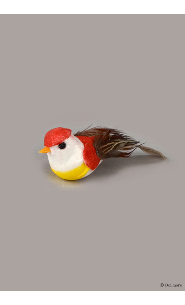 For Doll - Tiny Kind Bird (Red/7.5cm)