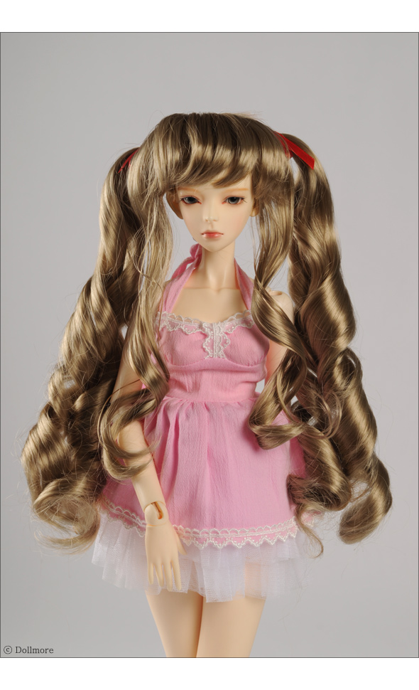 (8-9) Moon G Wig (Brown)