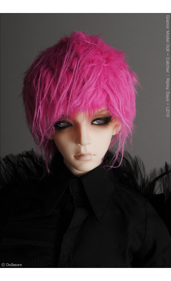 (8-9) Mohair Free Style Wig (Pink)