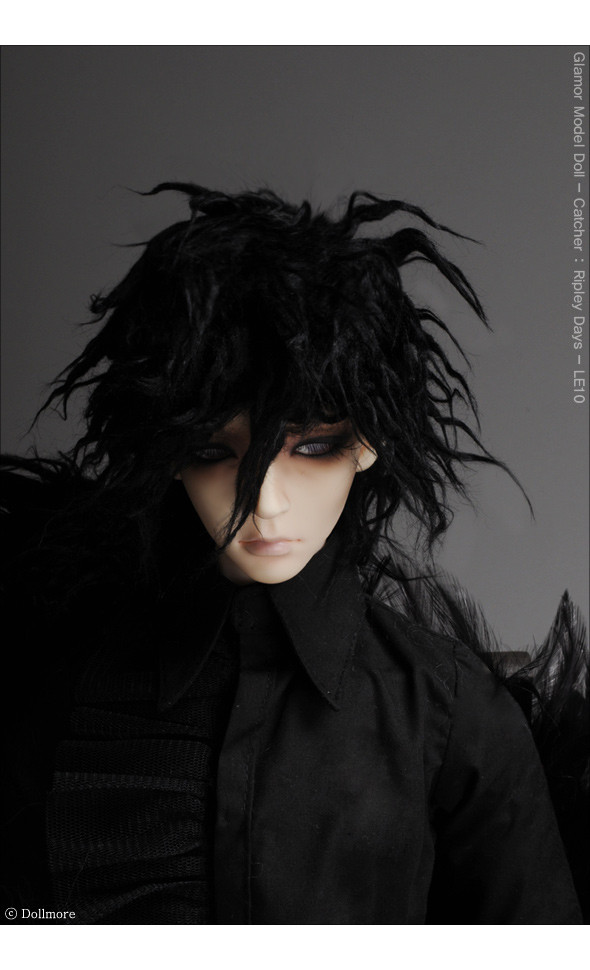 (8-9) Tail style wig (Black)[D4]