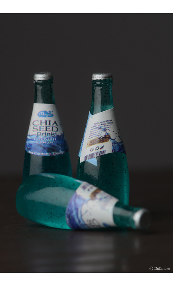 Mini Chia Seed juice Bottle (Blue/ 쥬스 )