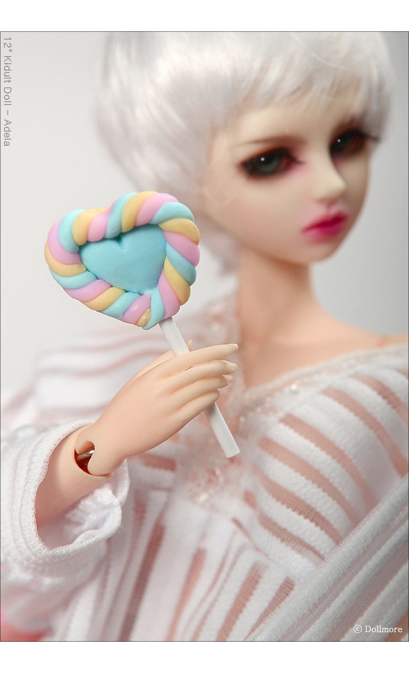 Sweet Heart Lollipop Candy (Sky)