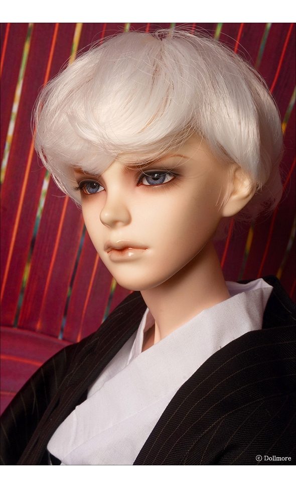 (8-9) Saiz Cut Wig (White)