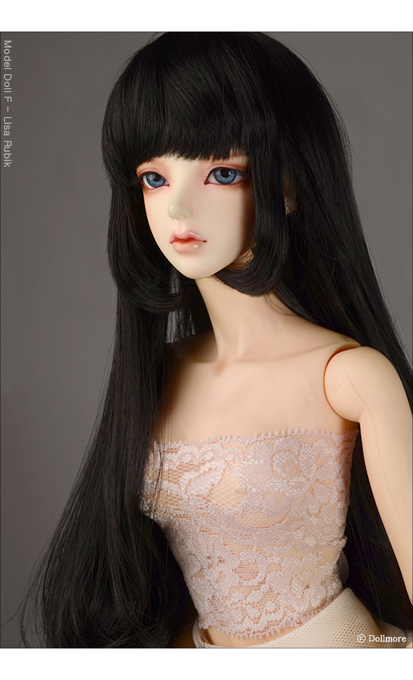 (8-9) DC Curl Wig (Black)