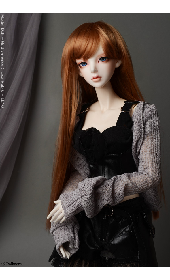 (8-9) GR Bangs Straight Wig (Brown)