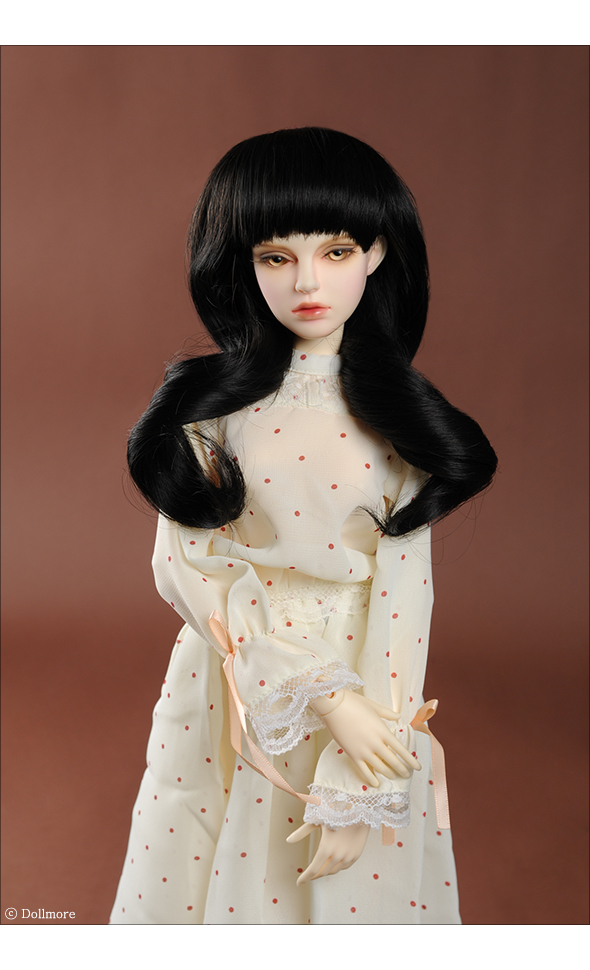 (8-9) Suares nares Wig (Black)[D2]