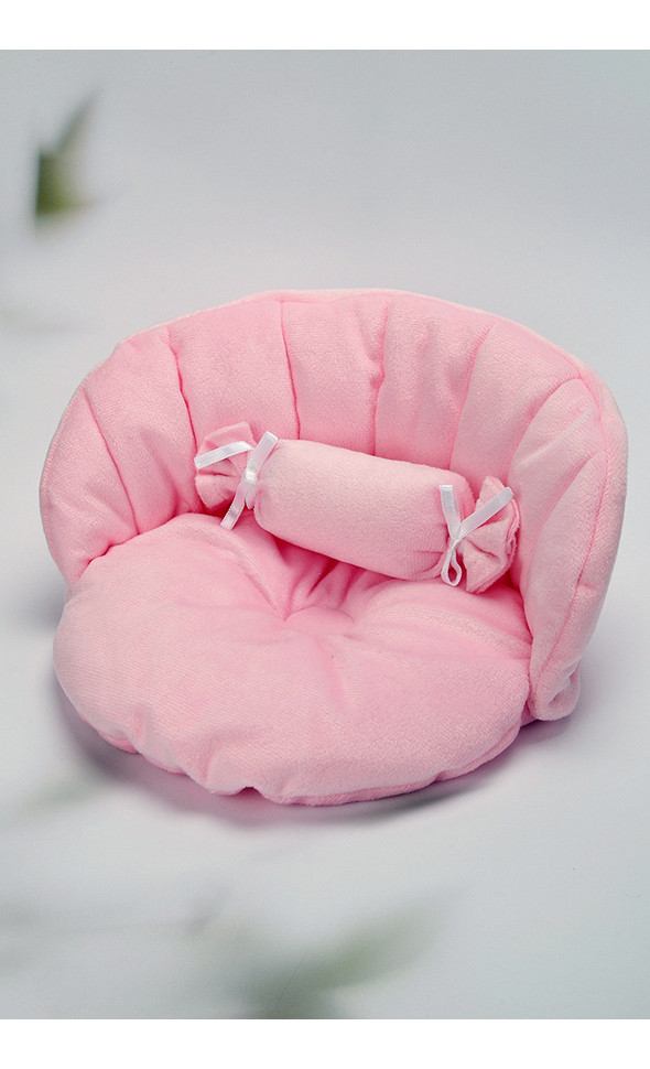 1/6 Scale Cushion For Bird Cage Style Iron Chair (쿠션 Pink)
