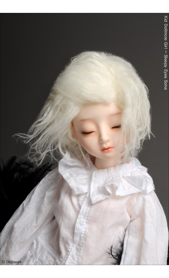 (7-8) Mohair Free Style Wig (L. Blonde)