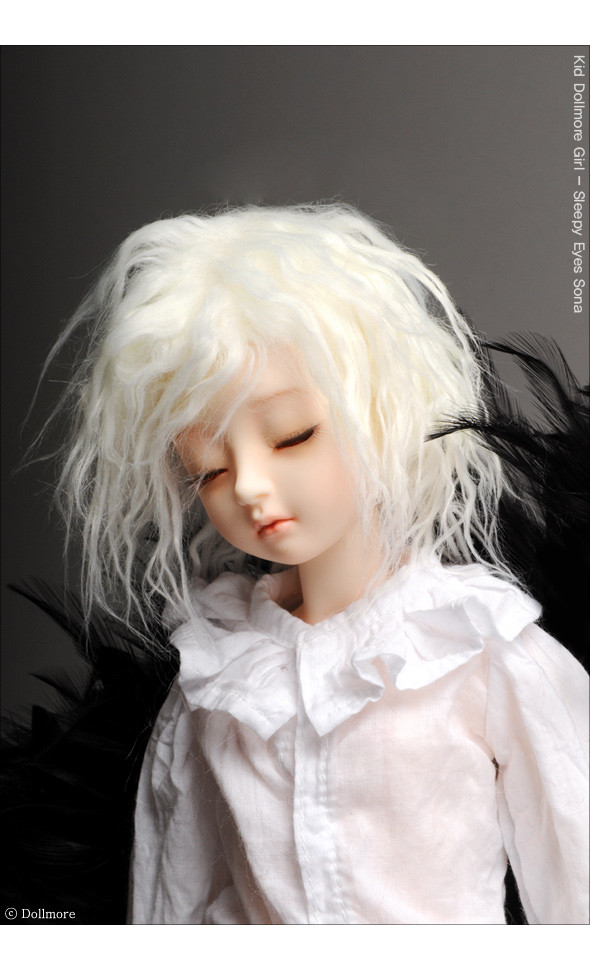 (7-8) Mohair Free Style Wig (M. Blonde)