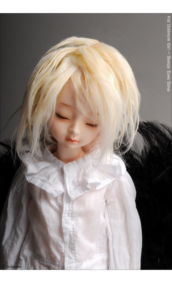 (7-8) Mohair Free Style Wig (D. Blonde)