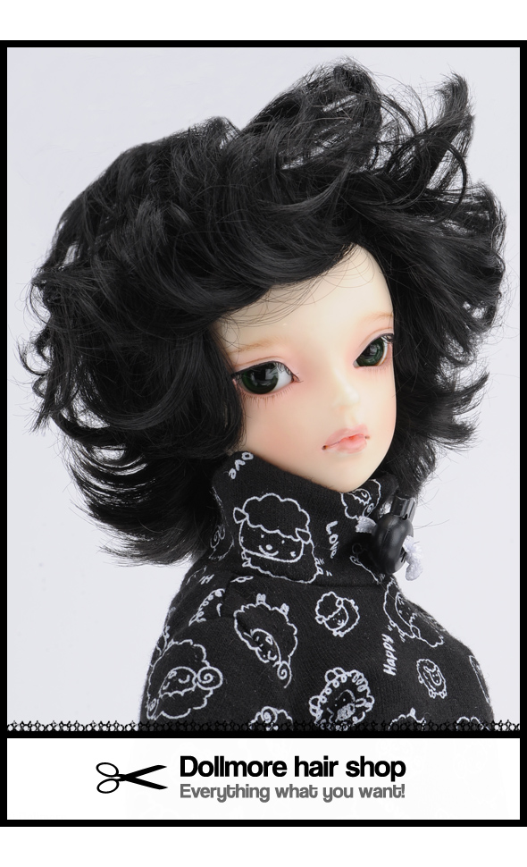 (7-8) Zephyr Wig (Black)