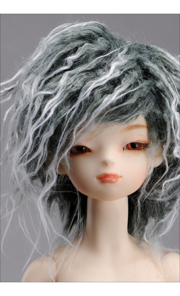(7-8) Mohair Two Tone style wig - D.Green