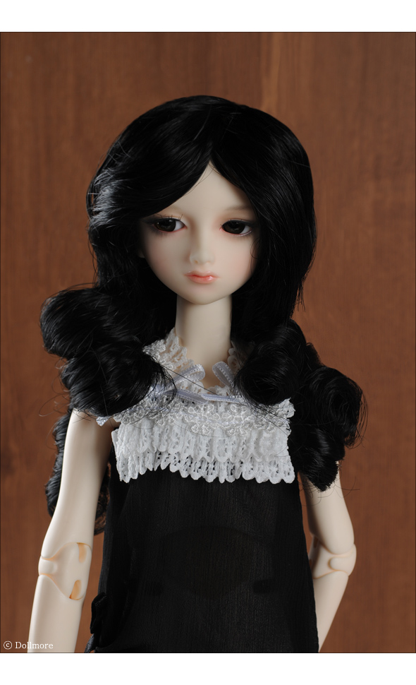 (7-8) Lady RB Wig (Black)