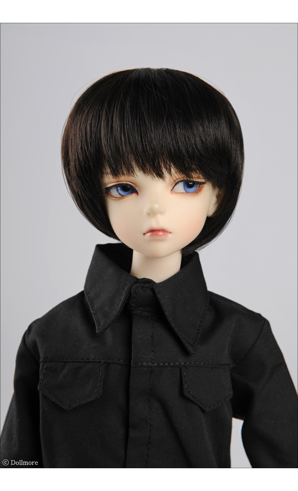 (7-8) KL Short Cut Wig (DD. Brown)