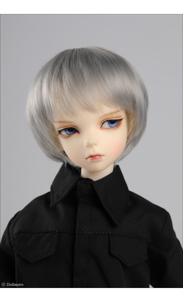 (7-8) KL Short Cut Wig (Silver)[D5]