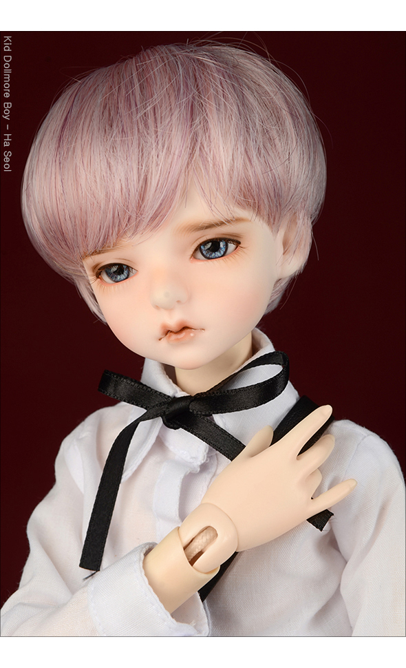 (7-8) Zeke Short Cut Wig (AS Pink)