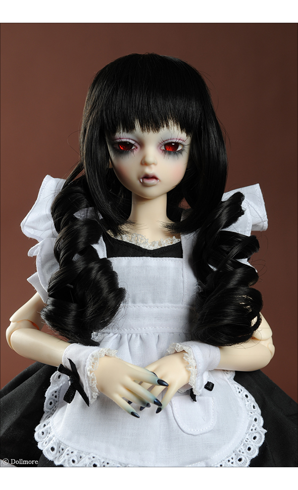 (7-8) Sabelle Long Wig (Black)(LAST)[D5]