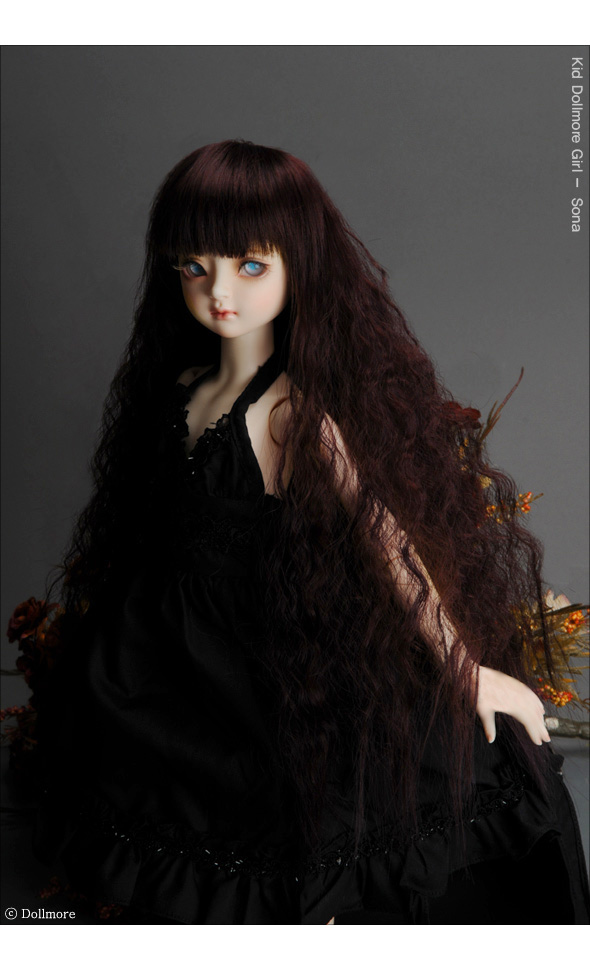 (7-8) Jermy Long Wig (Wine)