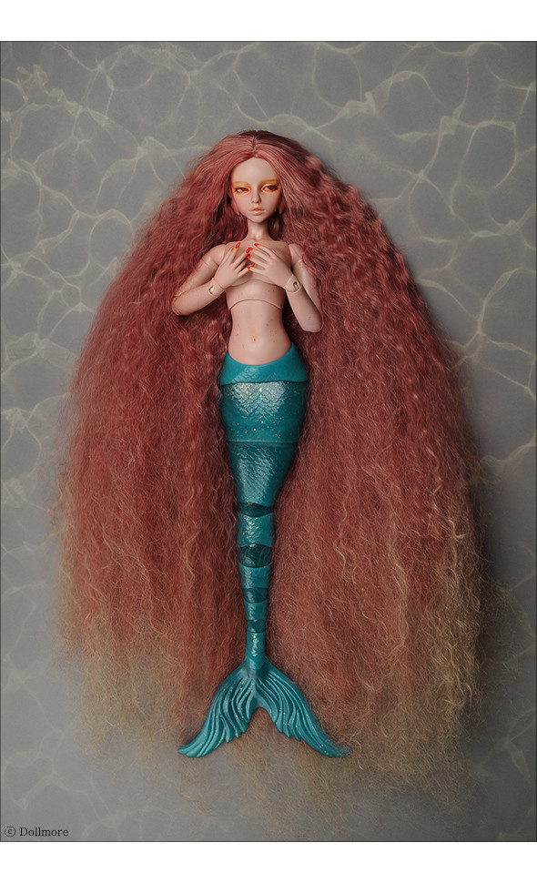 (7-8) Stardust Mermaid Wig (Red)