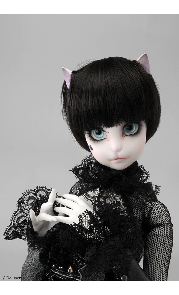 (7-8) SG Short Cut Cat Wig (BR-Black)