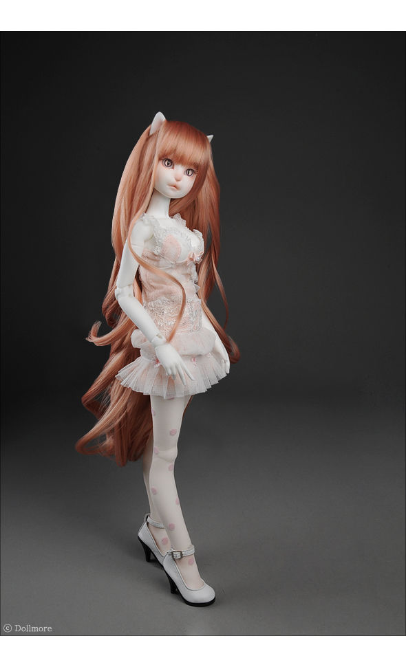 (7-8) Notre Long Cat Wig (Peach)