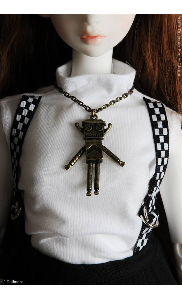 All Size - Antique Robot Necklace (M)