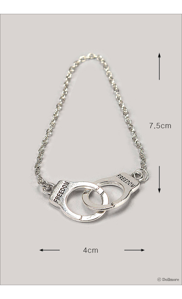 DB Manacle Necklace (Silver)