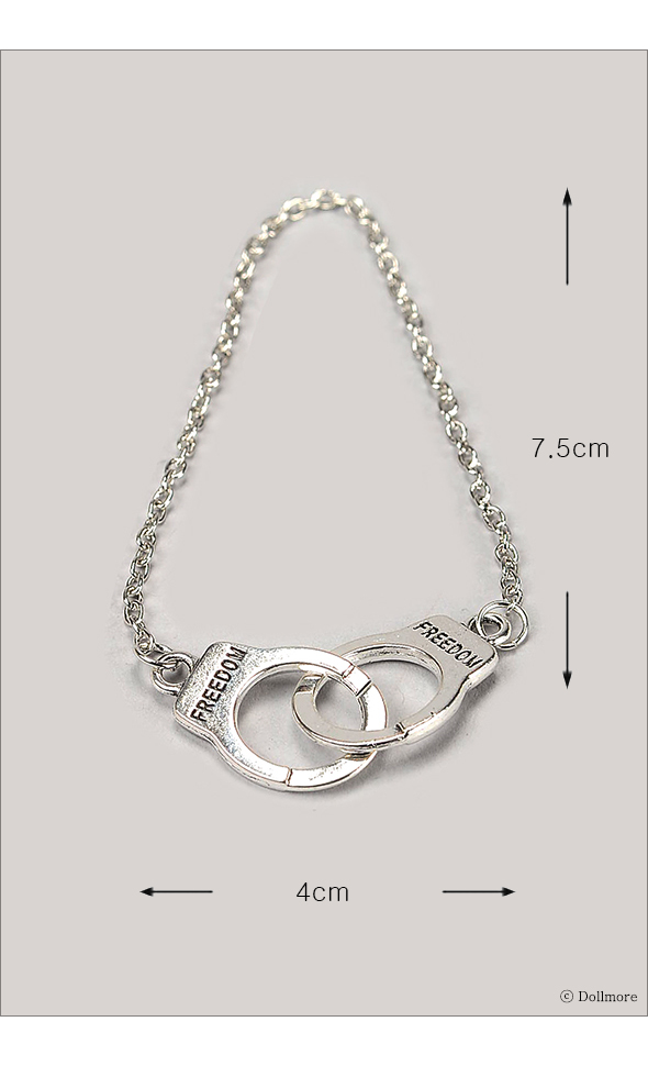 DB Manacle Necklace (Silver)