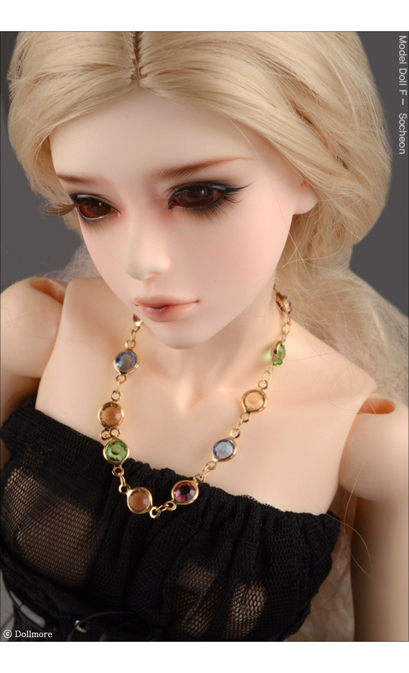 MSD & SD Size - Tear Necklace (Gold)