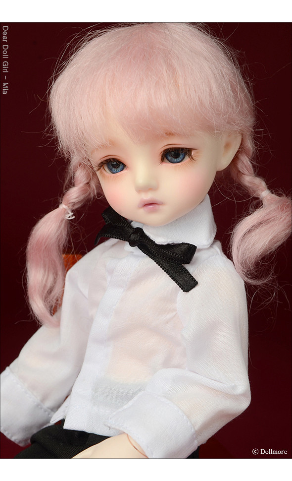 (6-7) Sayomi Mohair Wig (Pink)