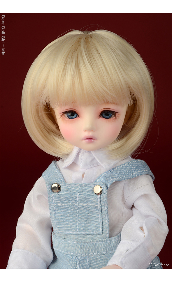 (6-7) Pageboy Cut Wig (Blonde)