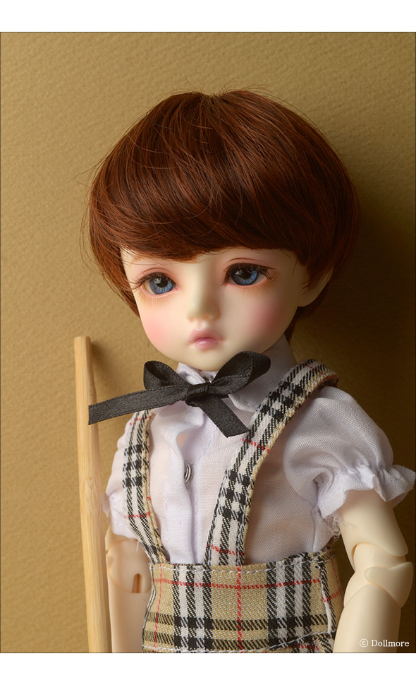 (6-7) Zeke Short Cut Wig (Brown)