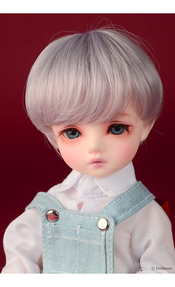 (6-7) Zeke Short Cut Wig (VL Gray)