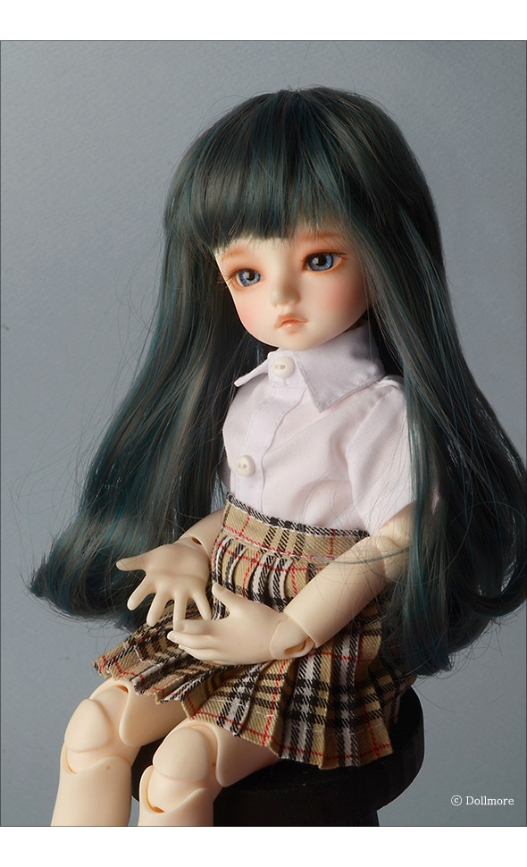 (6-7) Hailey Curl Wig (GD.Gray)