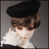 (8-9) Beret Hat (베레모 : Black)