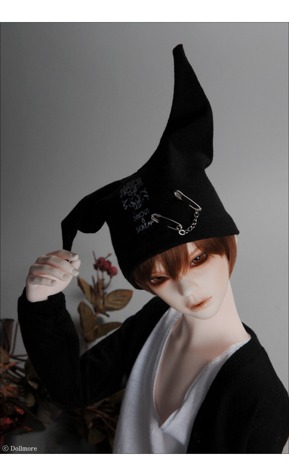 (8-9) Cat Hat (Black)