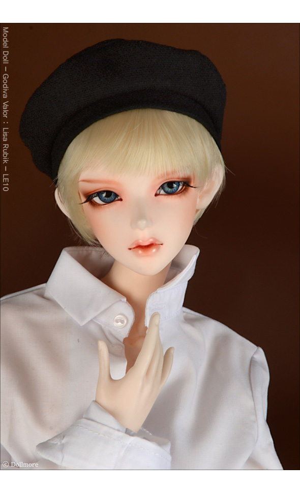 (8-9)Zoey Beret Hat (베레모 : Black)