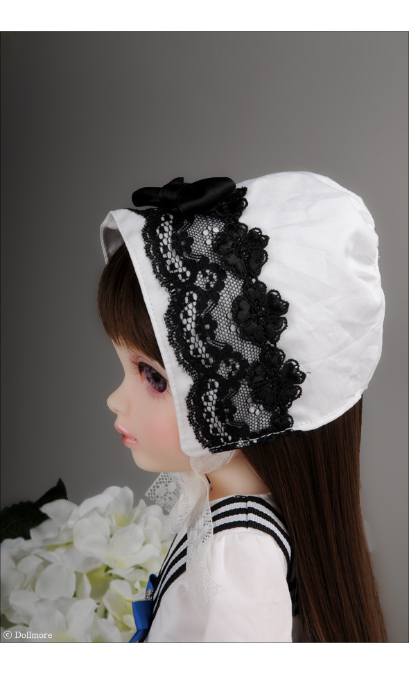 Mokashura Size - BA704 Hiyae bonnet (W&B)