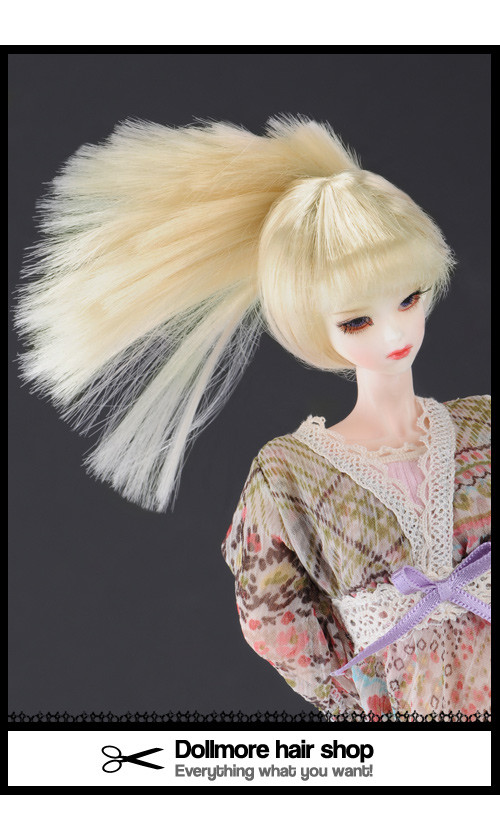 (3-4) Long Straight wig (Blonde)