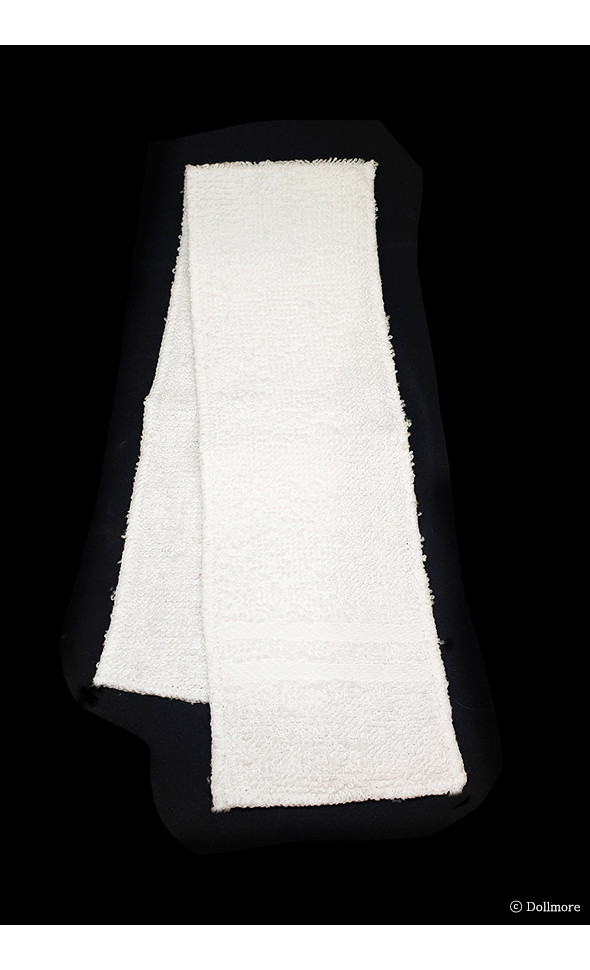 Model F - Free Style Long Towel (White)