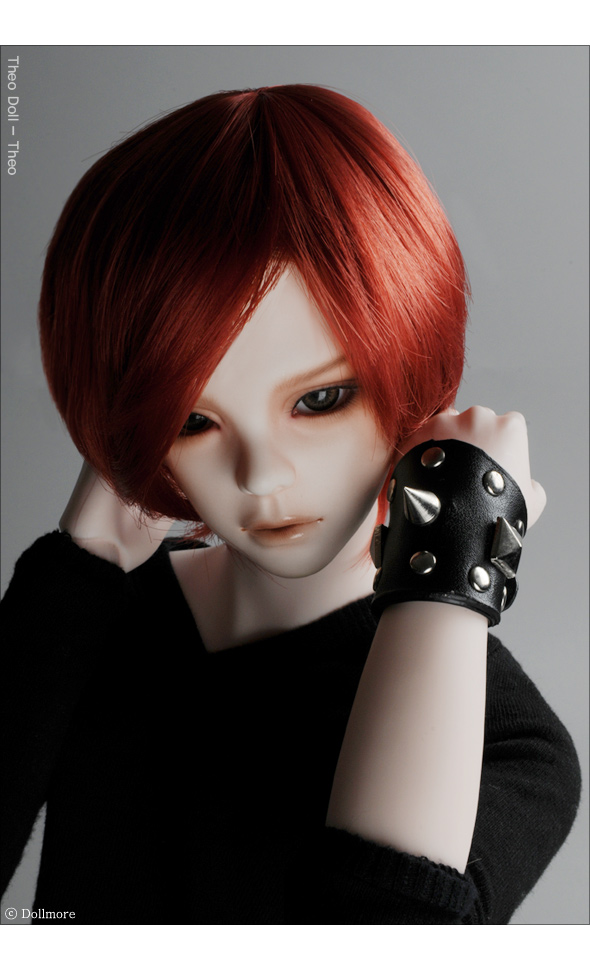 Model & MSD - BBOTT Stud Leather Bracelet (Black)[L2]