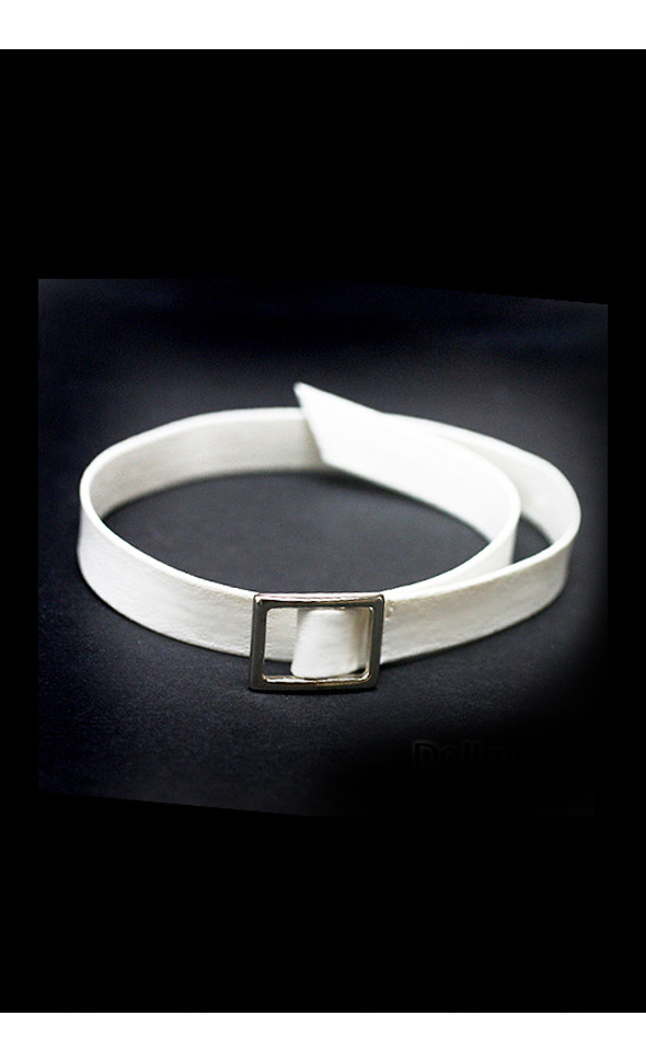 ALL Size 1cm thick Belt (White)[F1-2-3]