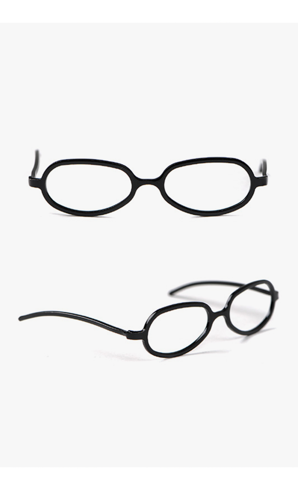 SD - Shape Steel Lensless Frames (Black)