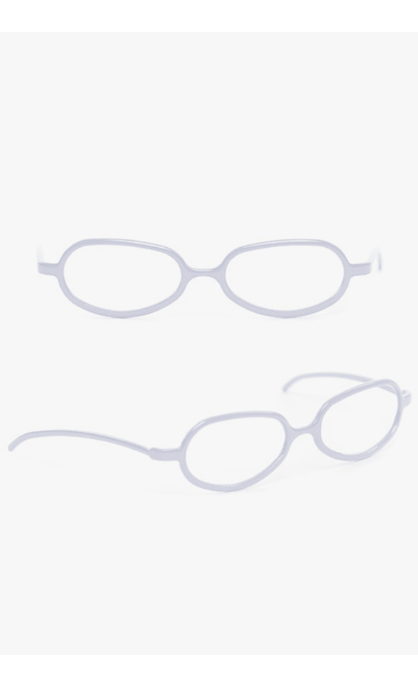 SD - Shape Steel Lensless Frames (White)