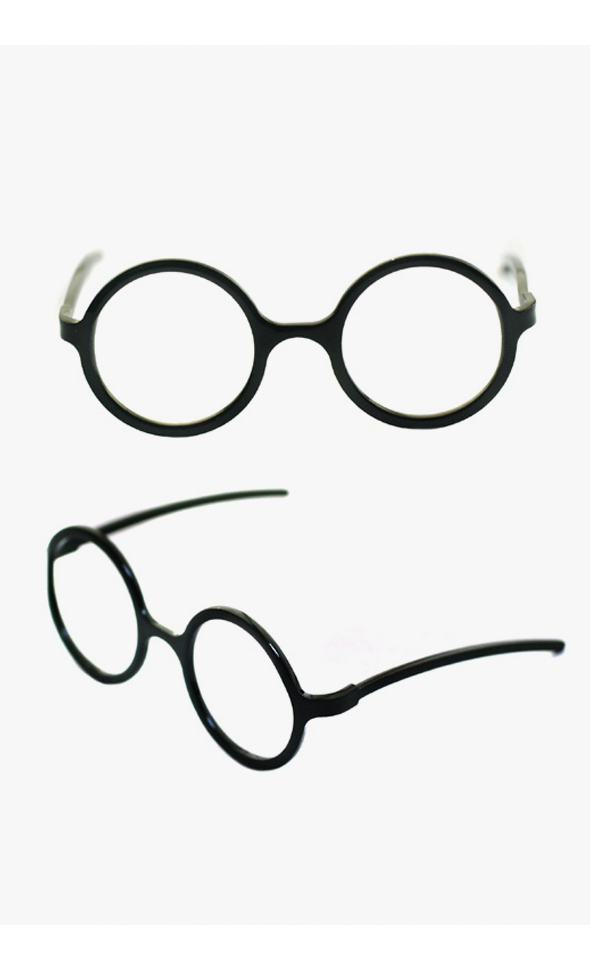 MSD - Round Steel Lensless Frames (Black)