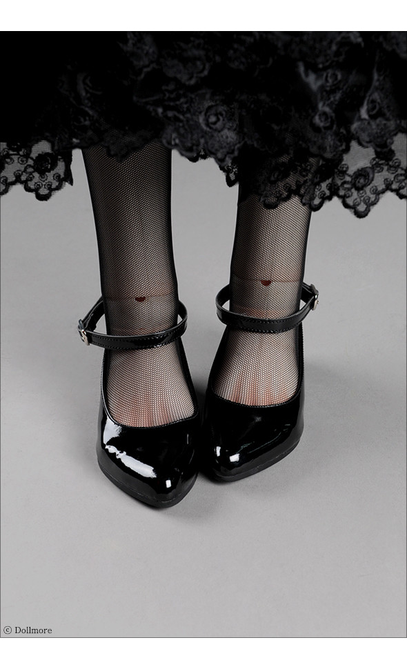 Trinity Doll - Belle Shoes (Enamel Black)