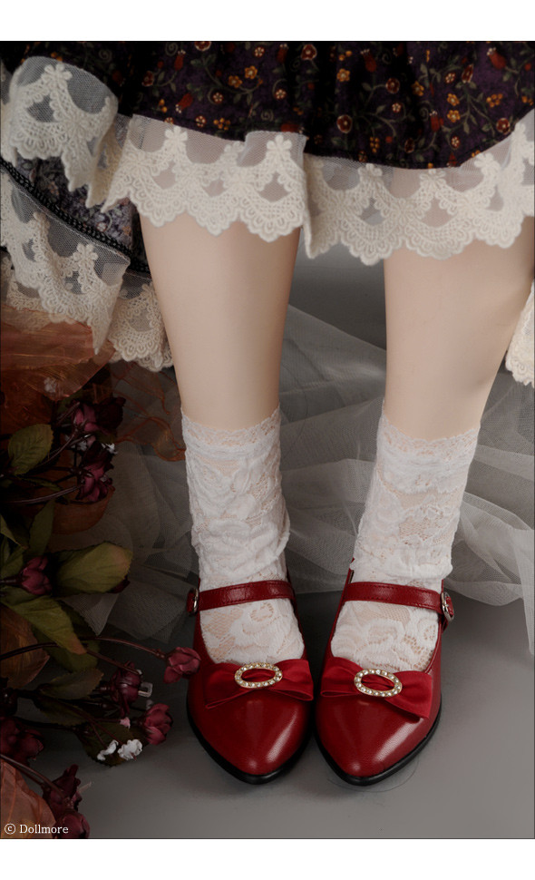 Trinity Doll - Hstern Ribbon Shoes (Red)
