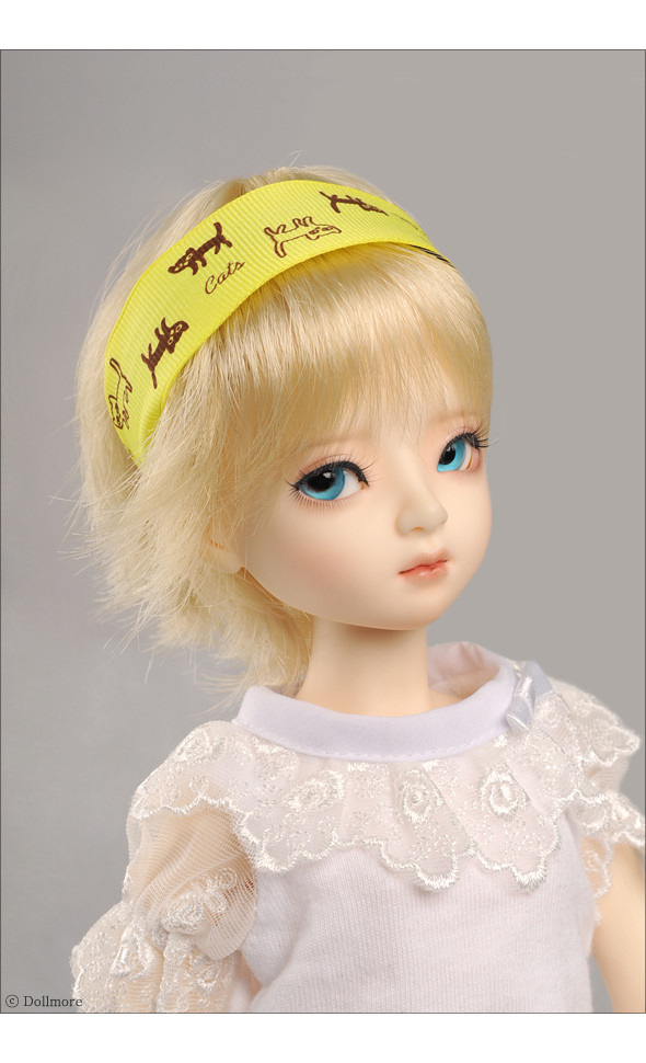 MSD & SD - Cat Hairband (D065 - Yellow)