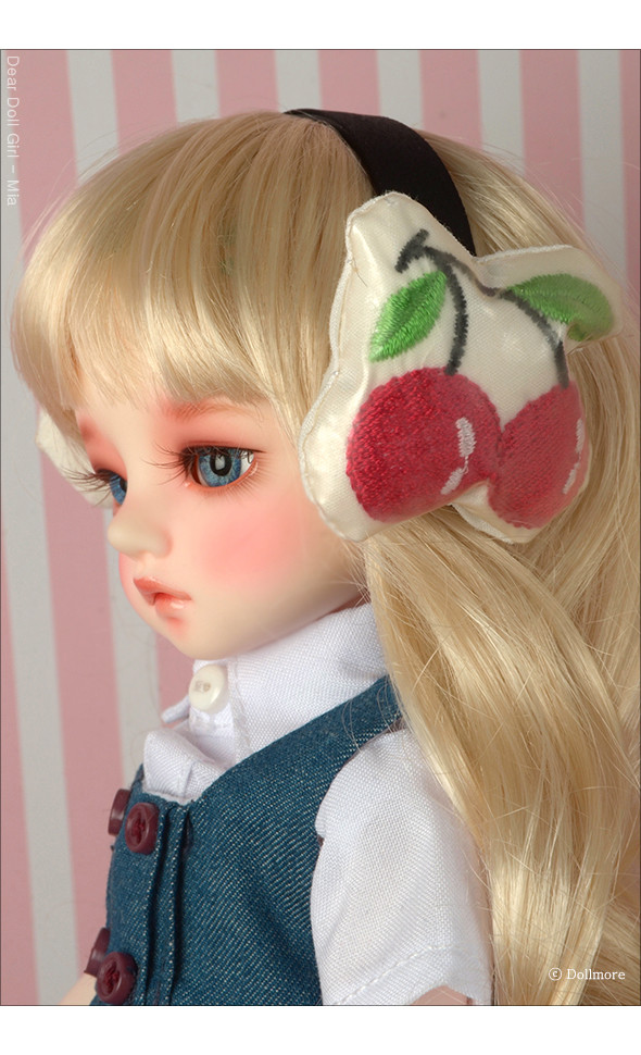 MSD & SD - Cherry D Hairband (418 - Red)