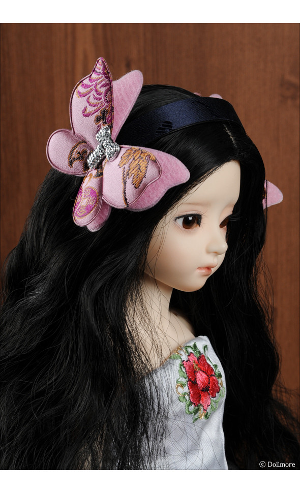 MSD & SD - Corea Papillon Hairband (Pink - 158)